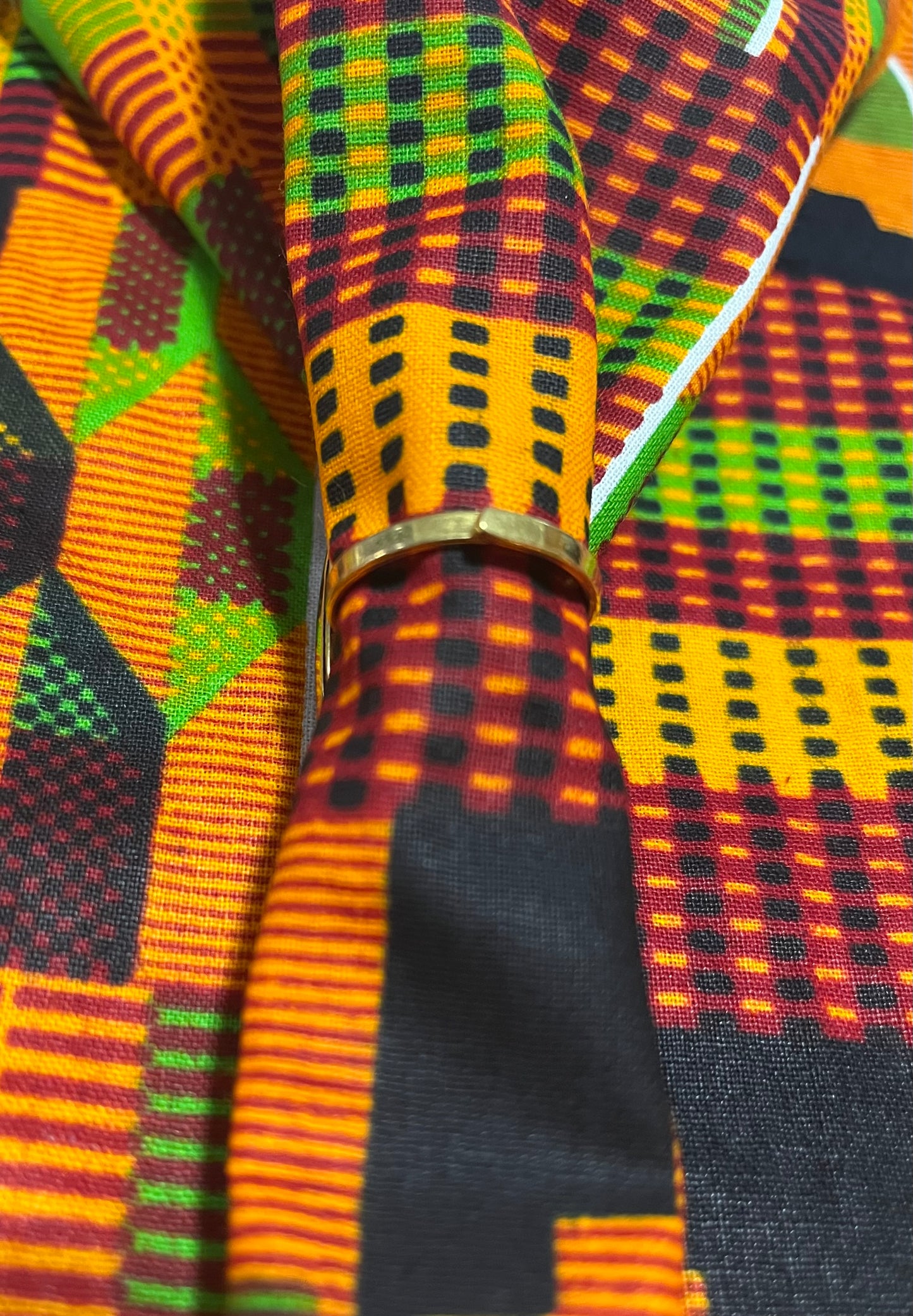 Polka Dot African Ring