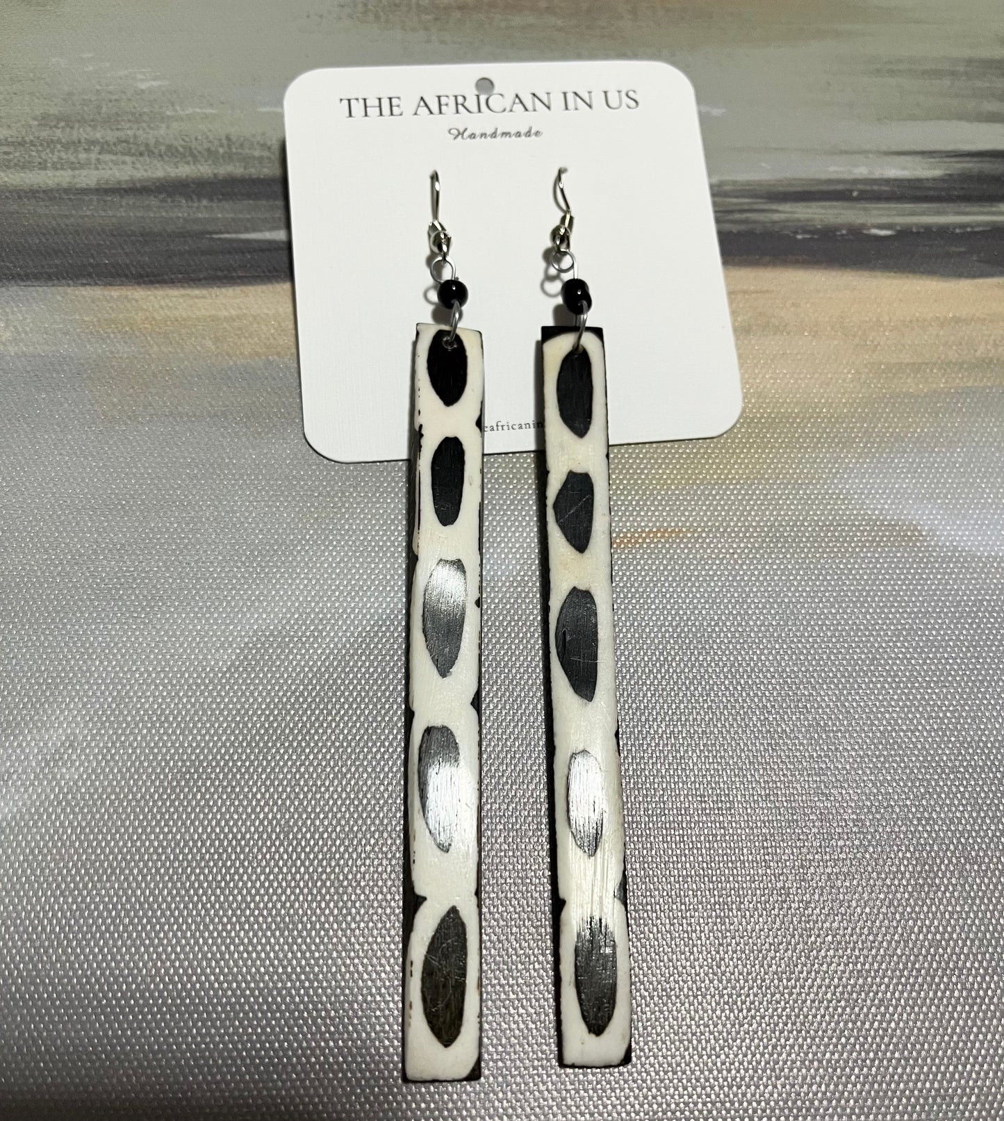 Grouped African Rod Earrings