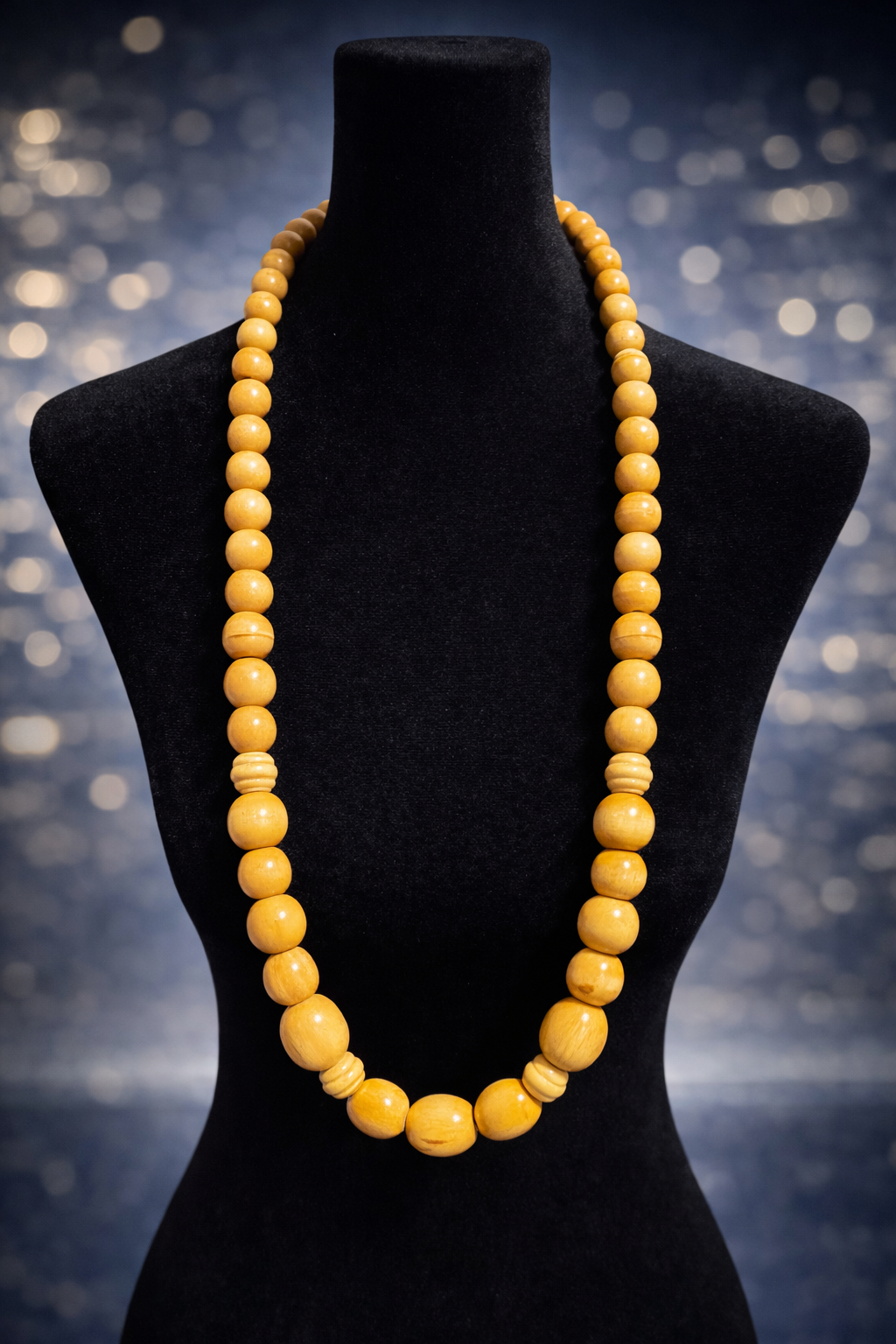 African-Inspired Beaded & Cowrie Shell Necklaces