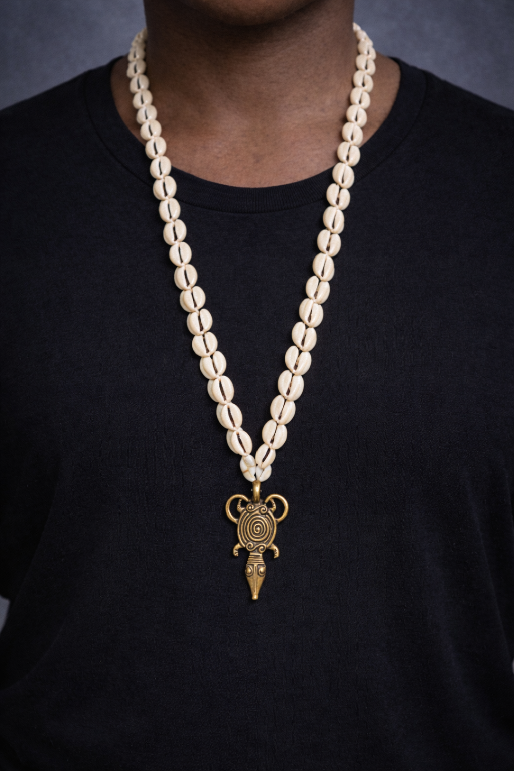 African-Inspired Beaded & Cowrie Shell Necklaces