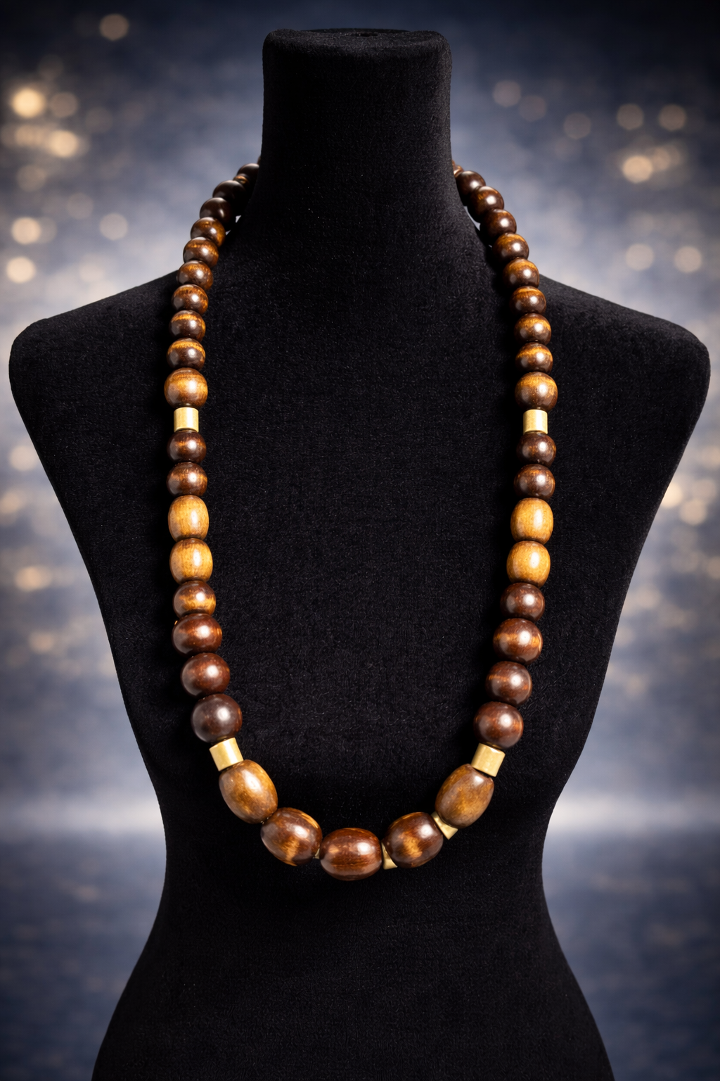 African-Inspired Beaded & Cowrie Shell Necklaces