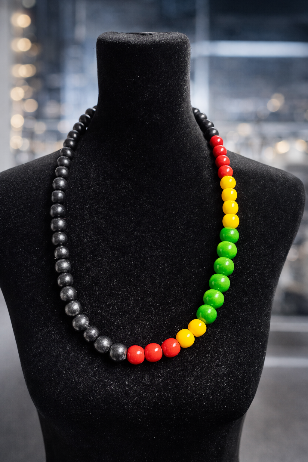 African-Inspired Beaded & Cowrie Shell Necklaces