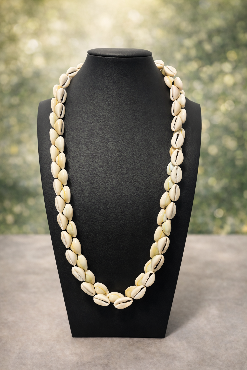 African-Inspired Beaded & Cowrie Shell Necklaces