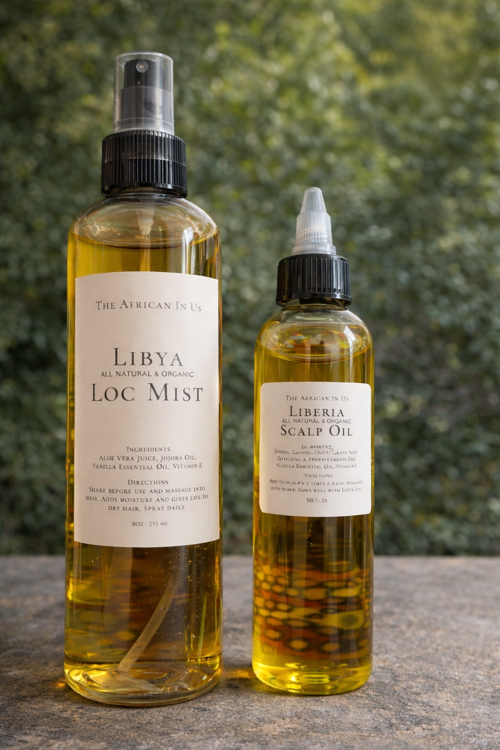 All-Natural & Organic Hair Product